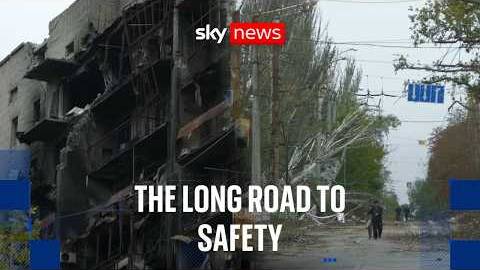 Inside the desperate evacuation of Russian-occupied Oleshky
