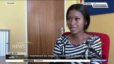 LGE 2026 | Record numbers of South Africans are set to cast special votes