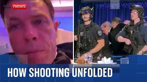Inside the room: How Trump dinner shooting unfolded
