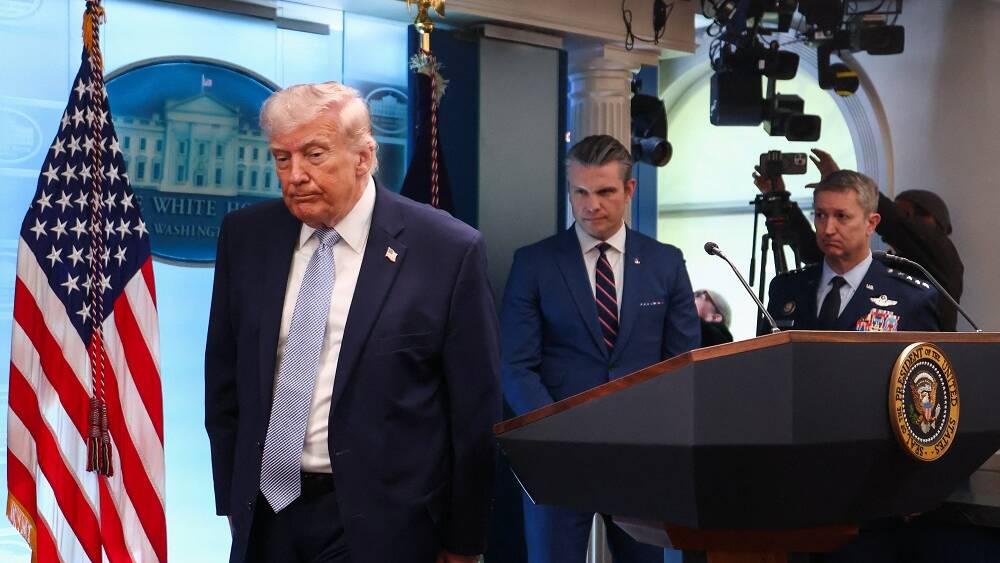 &lsquo;A whole civilisation will die tonight&rsquo; says Trump