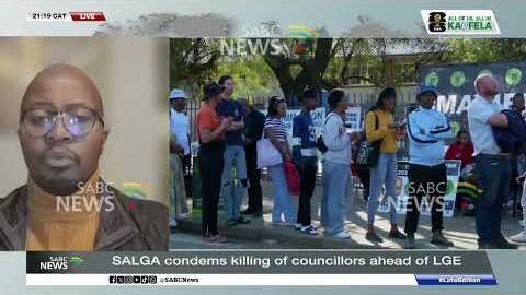 SALGA condems killing of councillors ahead of LGE
