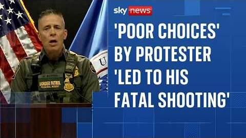 Border Patrol chief blames victim of fatal ICE shooting for death