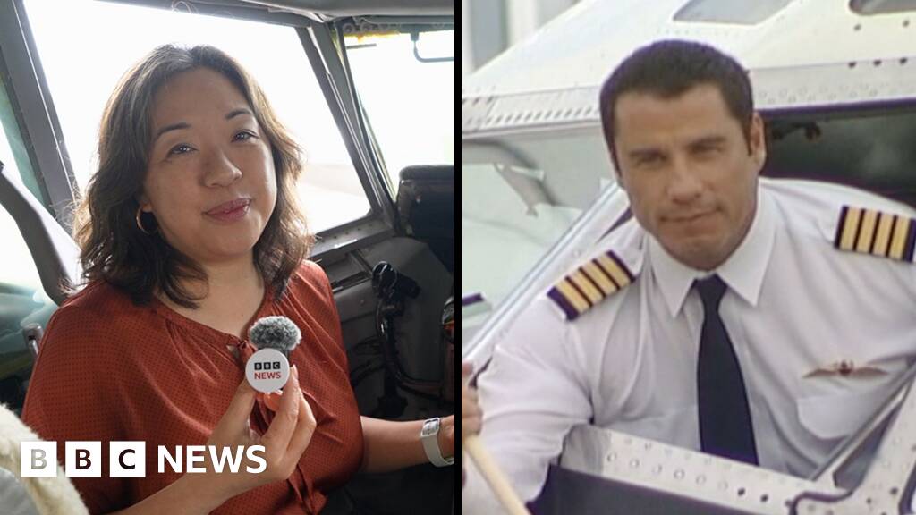 Why is John Travolta's old luxury jet in a small Australian town?