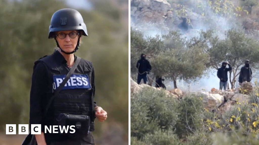 Israeli settlers attack Palestinians in West Bank during olive harvest