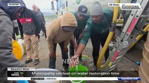 Beaufort West | Municipality unclear on water restoration time