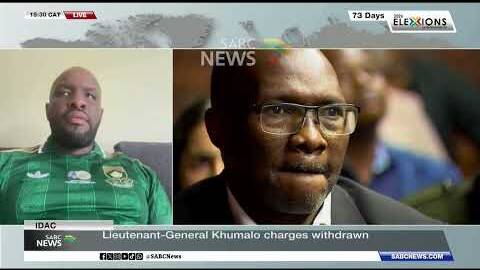 Lieutenant-General Khumalo's charges withdrawn
