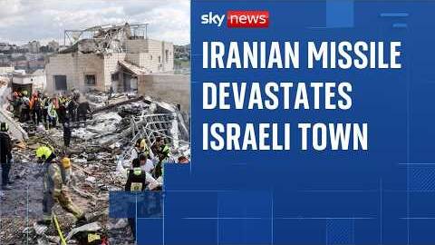 Missile strike devastates Israeli town as Iran vows revenge for Khamenei killing