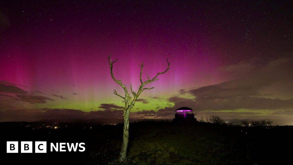 Northern Lights stun UK down to England's south coast