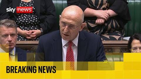 Emergency statement in Commons after UK armed forces support US seizure of tanker