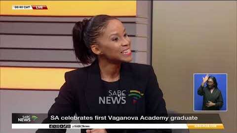 SA celebrates first Vaganova Academy graduate