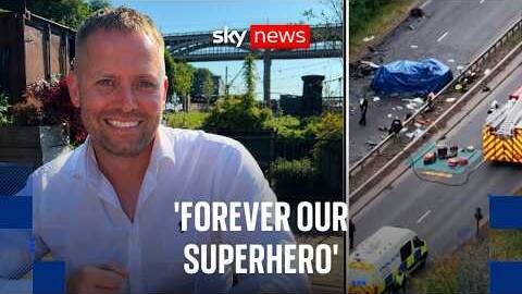 Families pay emotional tributes to officers killed after police chase