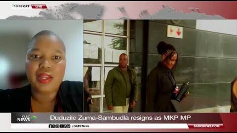Duduzile Zuma-Sambudla resigns as MP: Asanda Ngoasheng weighs in
