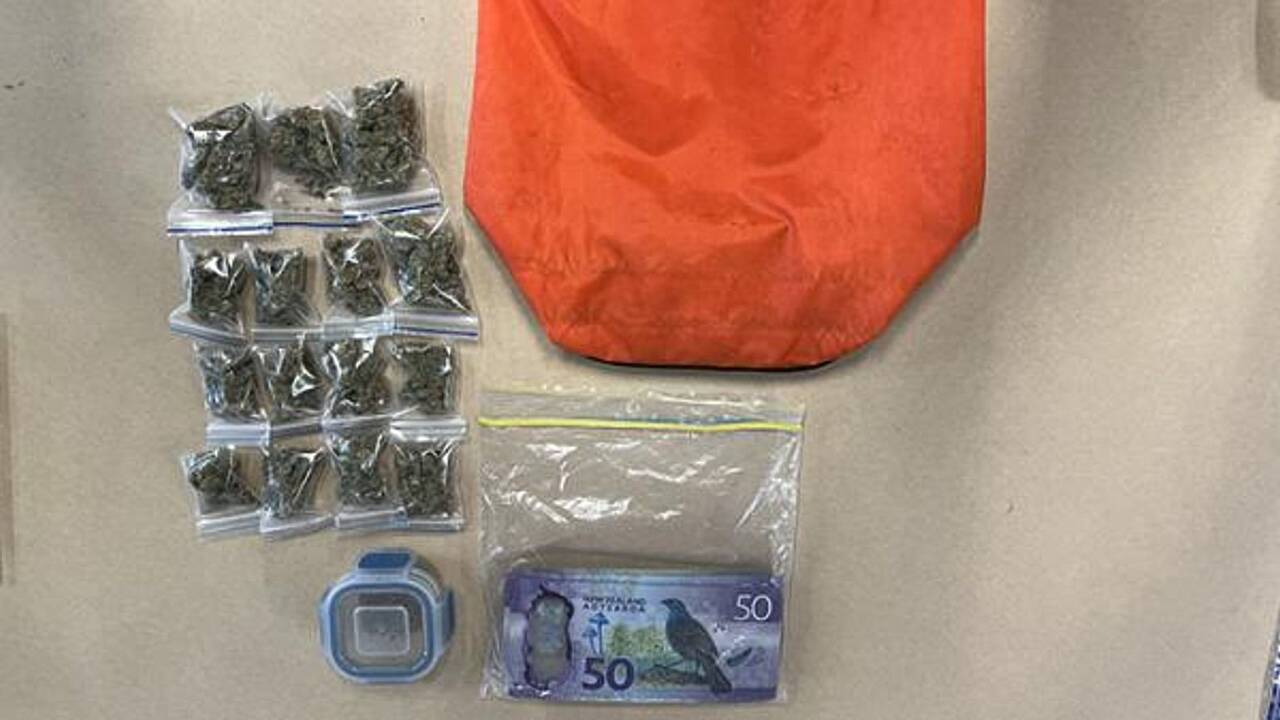 Bag containing cannabis and cash left in donation area at New Zealand charity shop