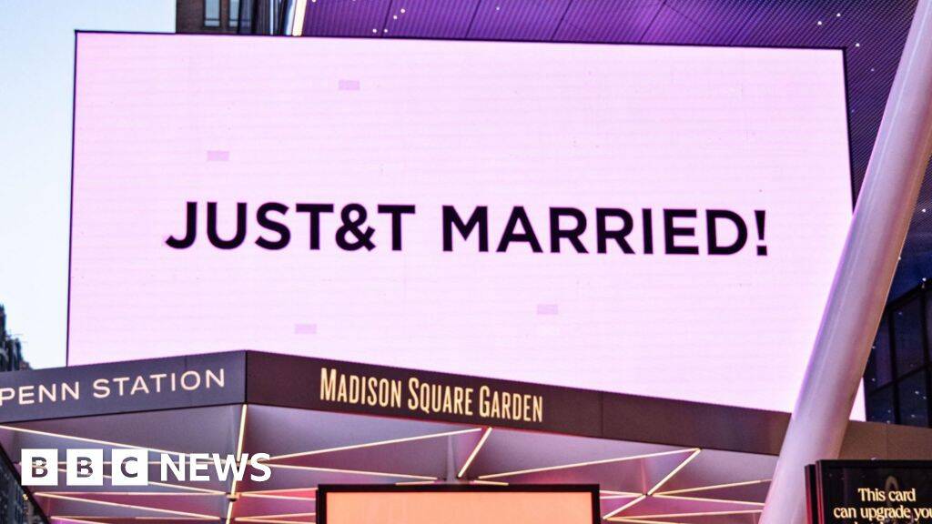 Taylor Swift and Travis Kelce wed in NYC in ceremony officiated by Adam Sandler