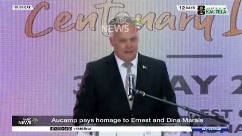 KNP | Minister Aucamp pays homage to Ernest and Dina Marais