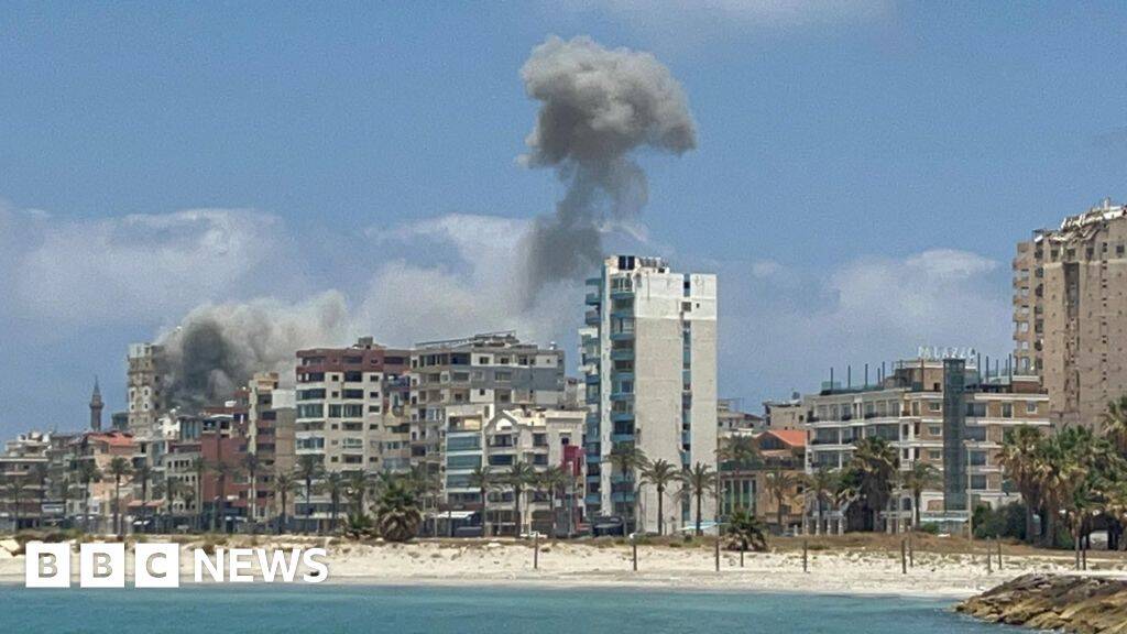 Israeli air strikes hit Lebanese city of Tyre despite Iranian warning to stop attacks