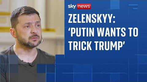 Ukraine war: Exclusive interview with President Zelenskyy