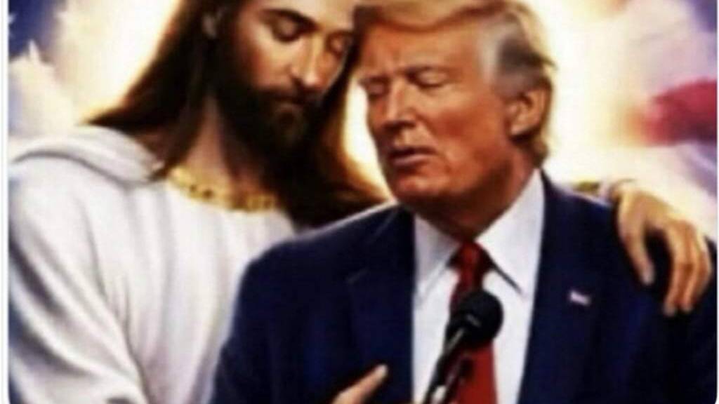 Trump posts image of himself with Jesus as administration's pope criticism continues