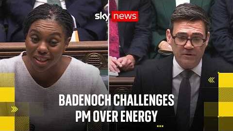 PMQs: Badenoch asks Burnham if he will scrap ban on new oil and gas licences