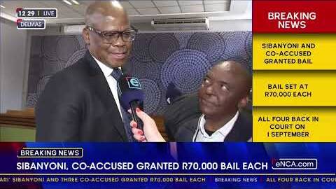 Sibanyoni granted bail, makes striking biblical claim