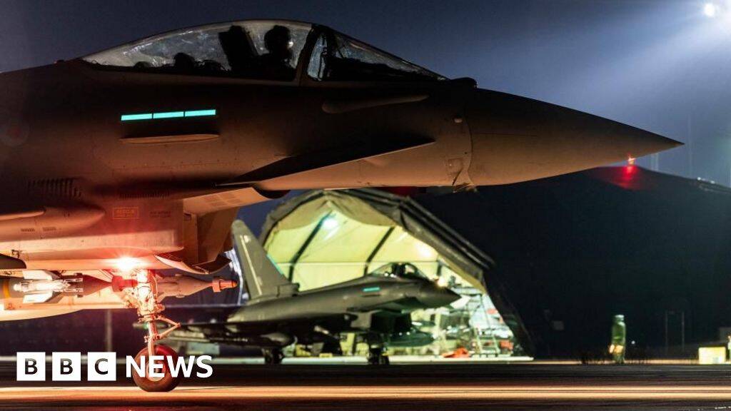 RAF responding to suspected drone strike at UK base in Cyprus, MoD says