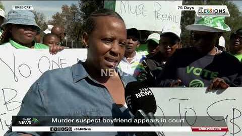 {GRAPHIC} Murder suspect boyfriend appears in court