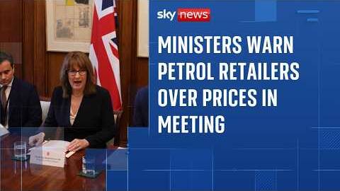 Public have their say on rising fuel prices as chancellor meets with retailers