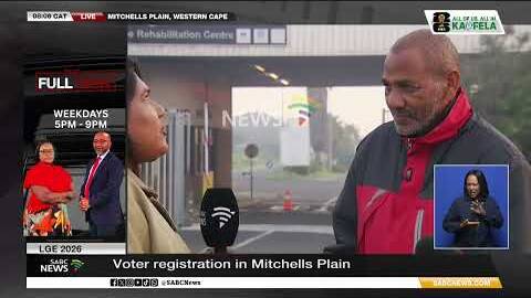 Voter Registration Day 2: Update from Mitchells Plain on the Cape Flats