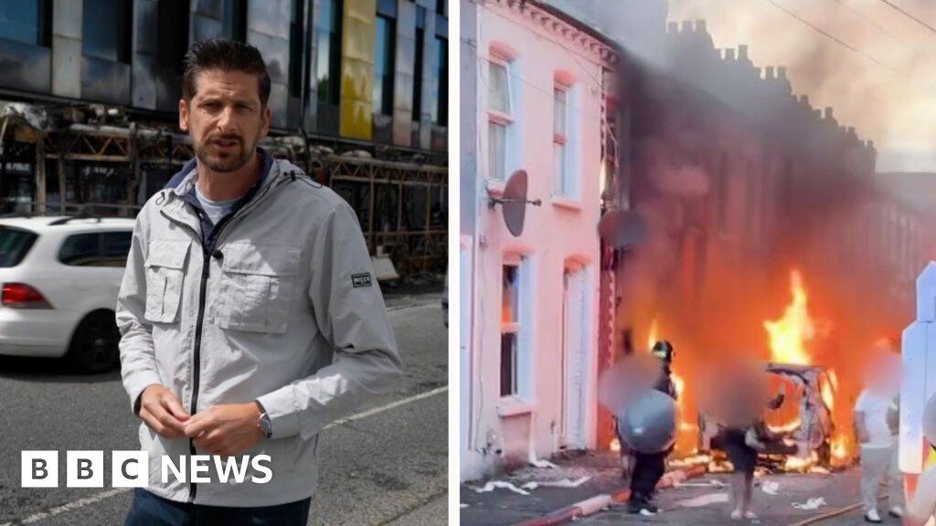 Torched homes and vehicles: Destruction after Belfast unrest