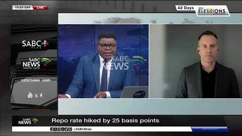 Reserve Bank raises repo rate by 25bps to 7.25% - Prof Adrian Saville weighs in