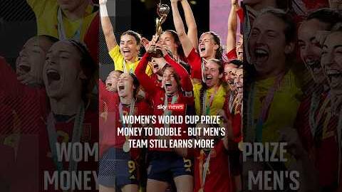 Women's World Cup prize money to double - but men's team still earns more