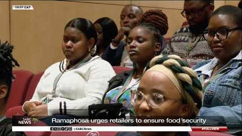 Ramaphosa calls on food retailers to do more to achieve food security