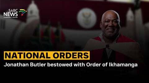 National Order | Jonathan Butler bestowed with Order of Ikhamanga