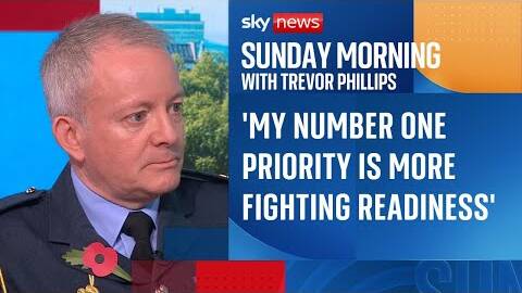 'Threats are changing' says the Chief of Defence Staff