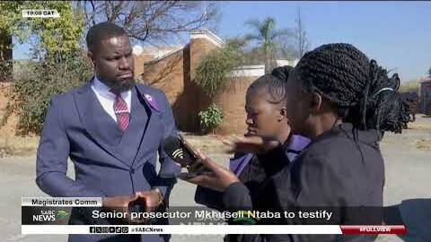 Senior prosecutor Mkhuseli Ntaba to testify at Magistrates Commission on Tuesday