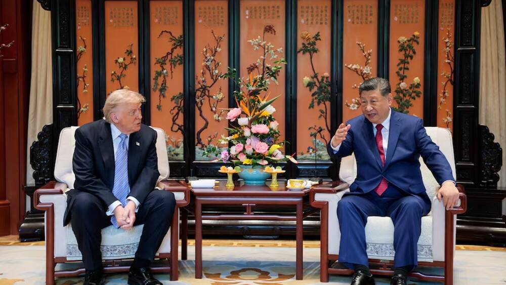 Trump strikes conciliatory tone with Xi Jinping