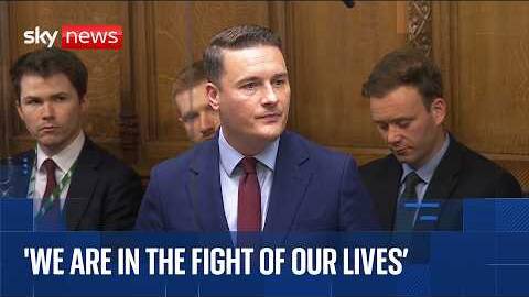 Wes Streeting warns Reform would "dismantle" the NHS in resignation speech