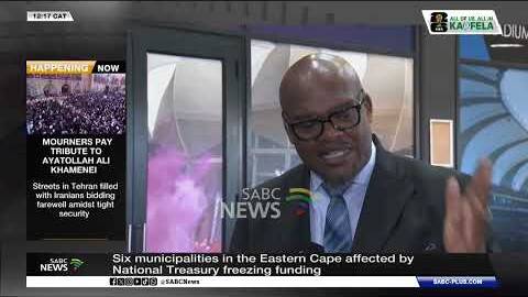 Six municipalities in E Cape affected by National Treasury freezing funding