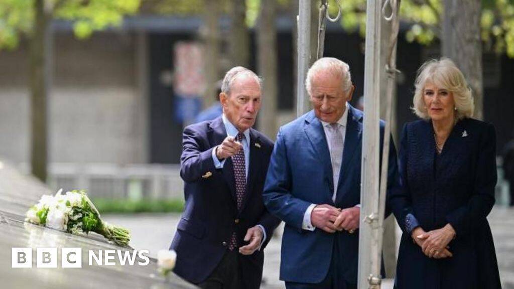 King and Queen lay flowers at 9/11 Memorial in New York