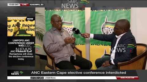 INTERVIEW | ANC Eastern Cape elective conference halted - Oscar Mabuyane speaks to SABC