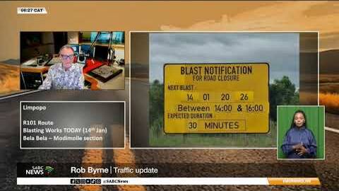 Traffic update | 14 January 2026