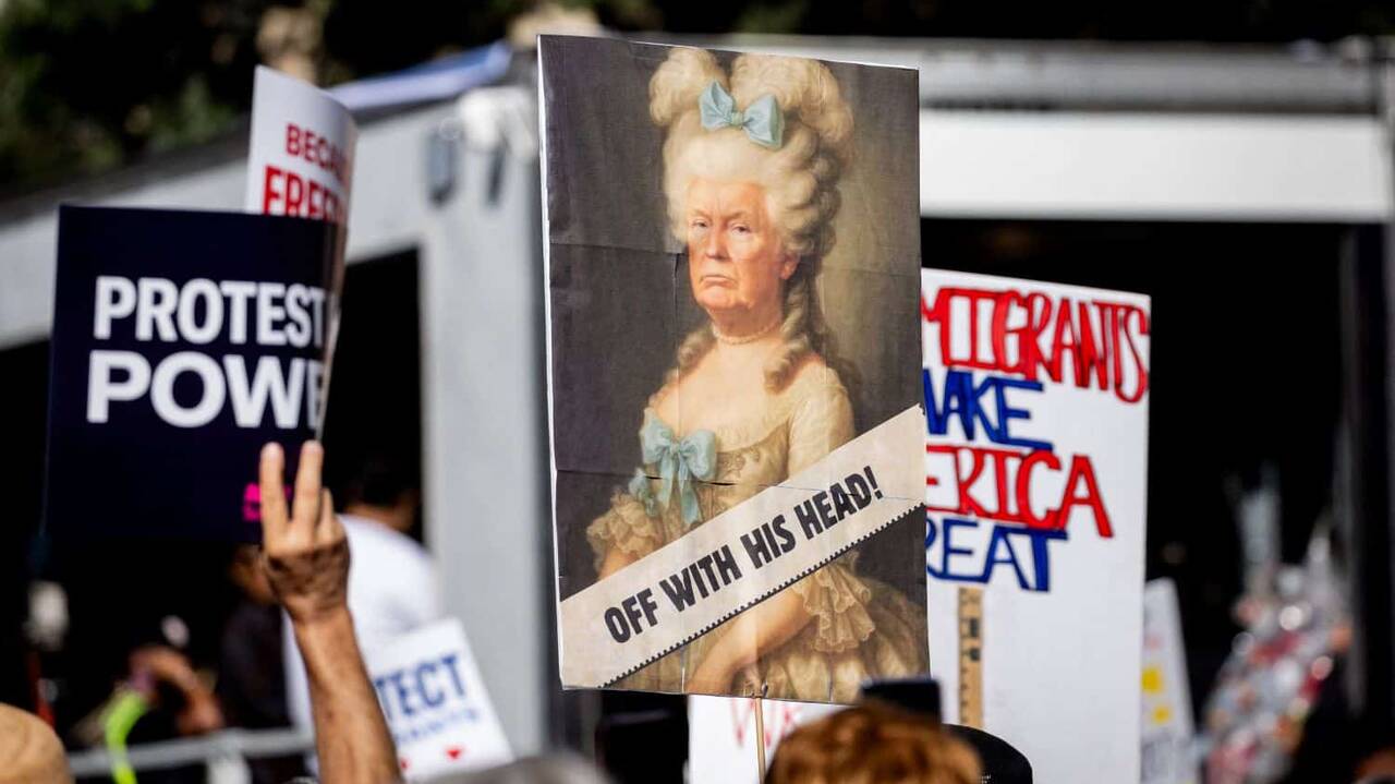 Massive protests against Trump across US on &lsquo;No Kings&rsquo; day