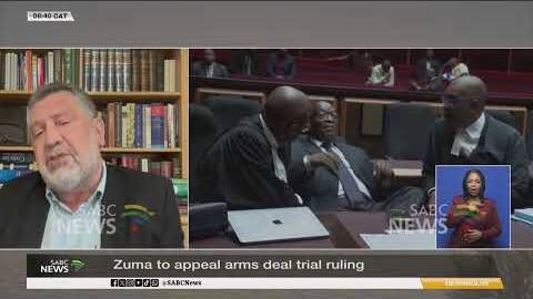 Zuma to appeal arms deal trial ruling: Willem Els weighs in