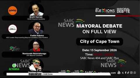 Mayoral Debate on Full View: City of Cape Town