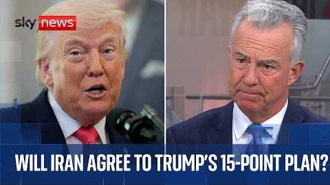 Iran war | Military analyst Sean Bell on US 15-point plan to Iran