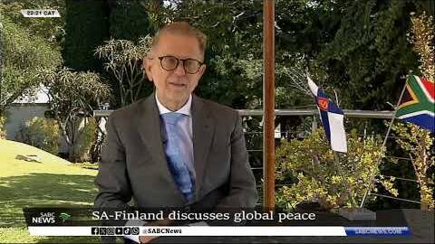 SA-Finland discusses global peace