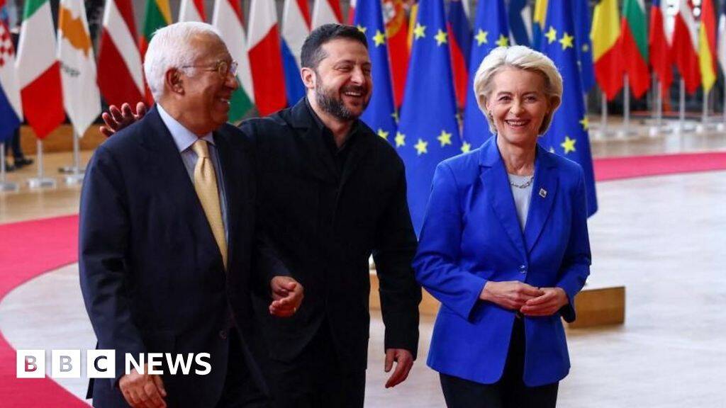 Zelensky rallies EU support as Trump says Ukraine leader 'more difficult to deal with than Putin'