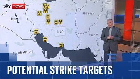Iran: Where might the US strike Iran?