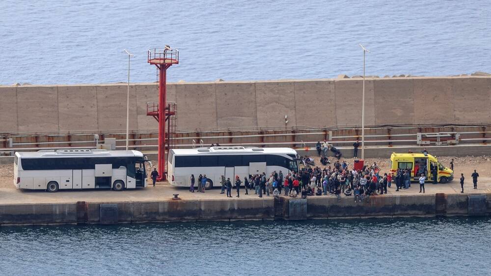 Gaza aid flotilla activists taken to Crete after Israeli interception