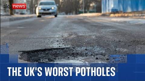 New traffic light system flags up UK's worst potholes